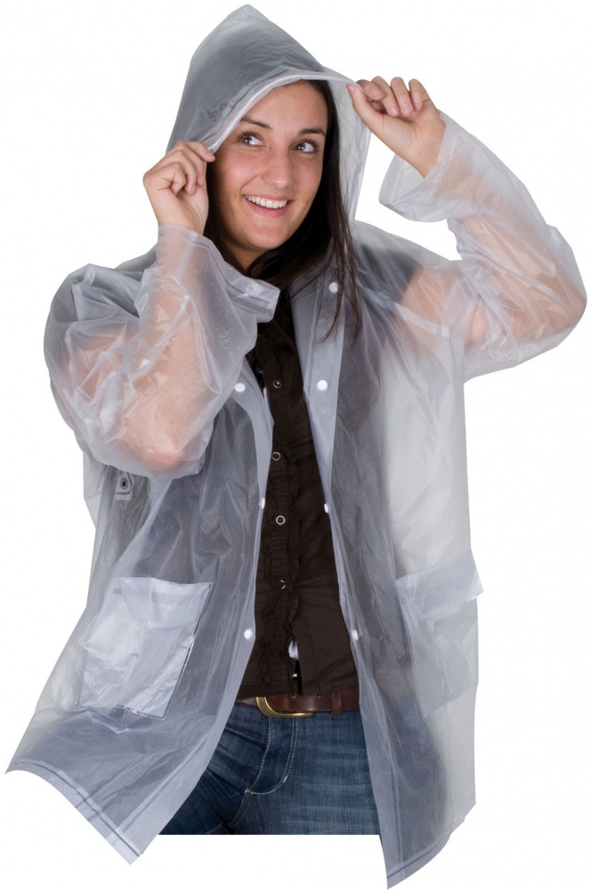 Logotrade business gifts photo of: Raincoat, transparent