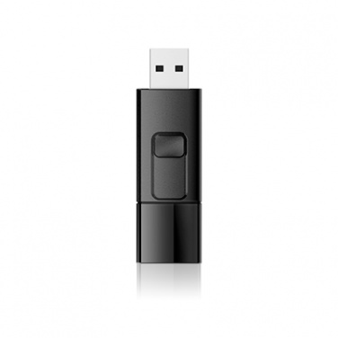 Logo trade promotional gifts picture of: Pendrive Silicon Power 3.0 Blaze B05, black