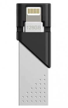 Logo trade promotional giveaways picture of: USB stick Silicon Power xDrive Z50, black