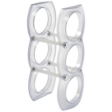 Plastic wine rack  MONTEGO BAY, white