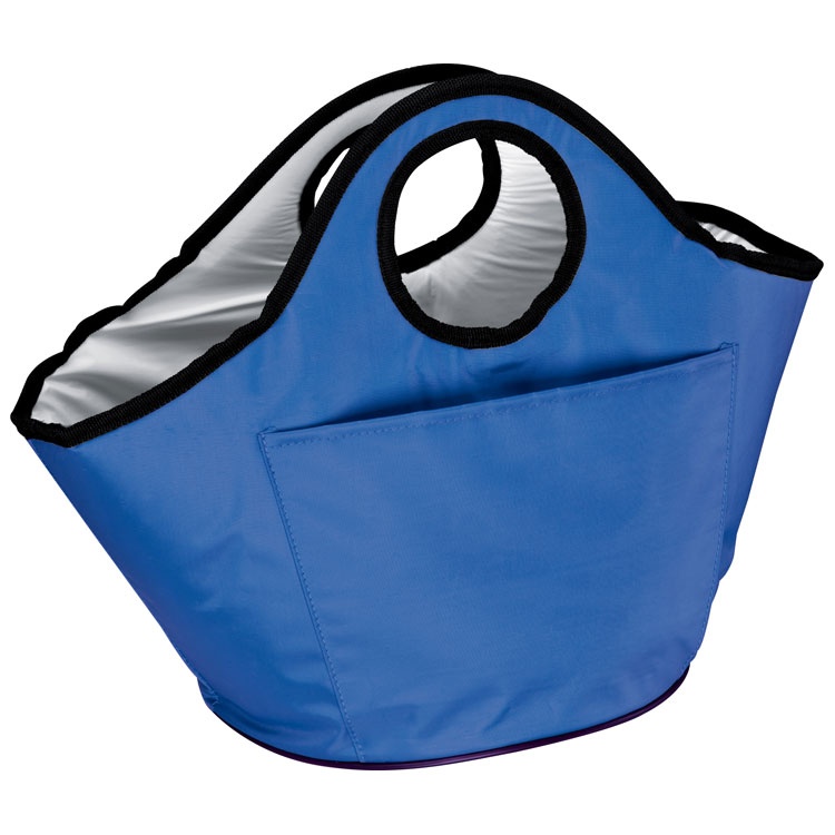 Logo trade promotional gifts picture of: Cooling bag 'Stralsund', blue