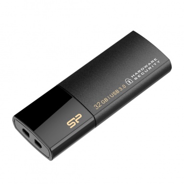 Logotrade corporate gifts photo of: Pendrive Silicon Power Secure G50 16GB, black