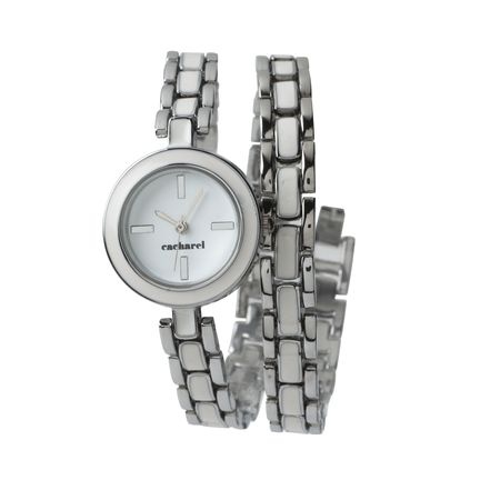 Logo trade promotional items picture of: Watch Pompadour Blanc