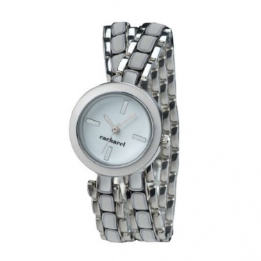 Logo trade corporate gift photo of: Watch Pompadour Blanc