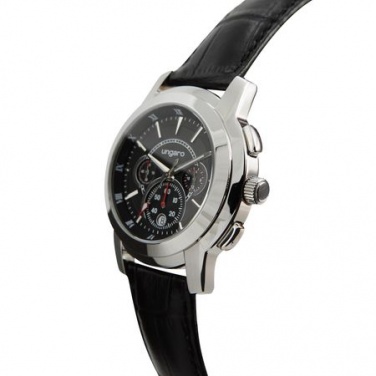 Logo trade promotional giveaways picture of: Chronograph Tiziano black