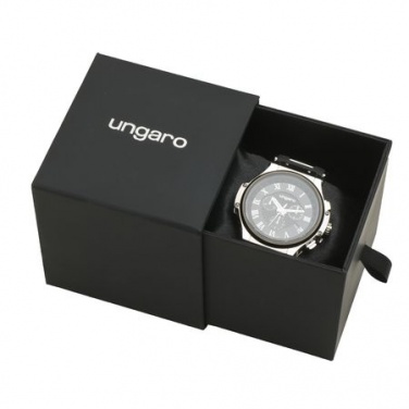 Logo trade promotional giveaways picture of: Chronograph Angelo chrono, black