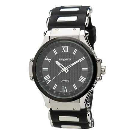 Logotrade promotional giveaway image of: Watch Angelo classic, black