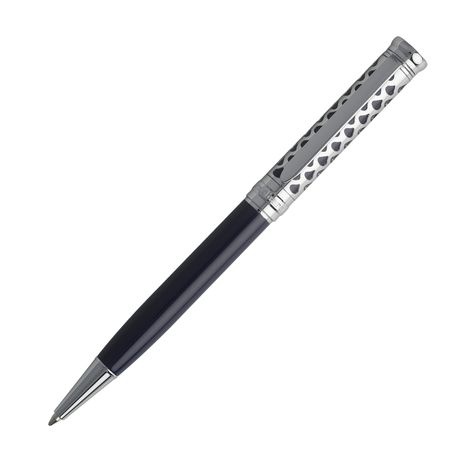 Logotrade promotional merchandise image of: Ballpoint pen Naïades Bleu, blue