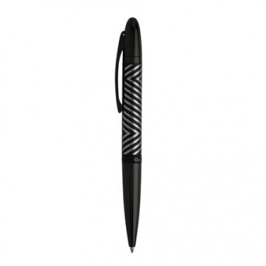 Logo trade promotional merchandise photo of: Ballpoint pen Résonance Black