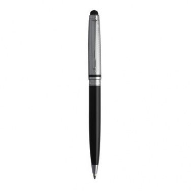 Logotrade corporate gift picture of: Ballpoint pen Treillis pad, grey