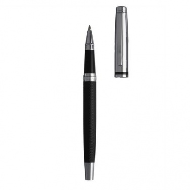 Logo trade promotional merchandise picture of: Rollerball pen Treillis, grey