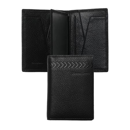 Logo trade promotional items image of: Card holder Galon, black