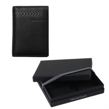 Logotrade business gift image of: Card holder Galon, black