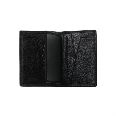 Logo trade promotional merchandise image of: Card holder Galon, black