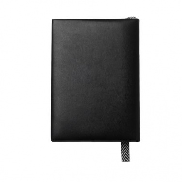 Logotrade promotional merchandise image of: Note pad A6 Logotype, black