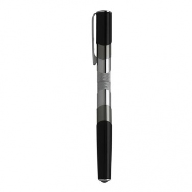 Logo trade promotional giveaways image of: Rollerball pen Mantle, black