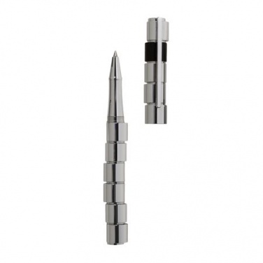 Logo trade business gift photo of: Rollerball pen Excentric, grey