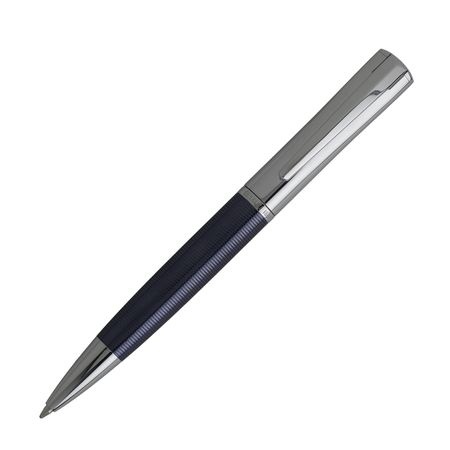 Logo trade promotional product photo of: Ballpoint pen Conquest Blue