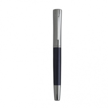 Logo trade advertising products image of: Rollerball pen Conquest Blue