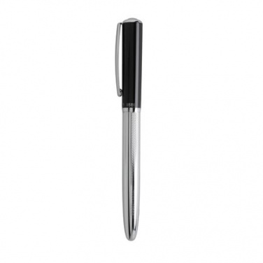 Logo trade promotional giveaways picture of: Rollerball pen Lodge, black