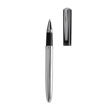 Logotrade promotional item image of: Rollerball pen Lodge, black