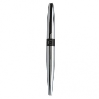 Logotrade advertising products photo of: Rollerball pen Frank Chrome, grey