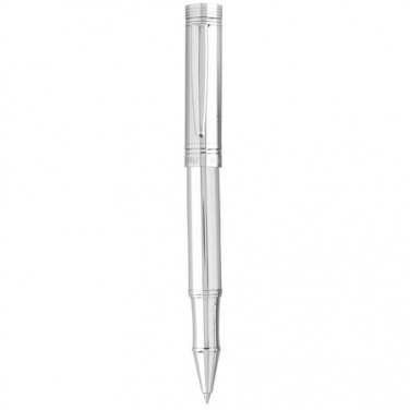 Logo trade promotional giveaway photo of: Rollerball pen Zoom Silver