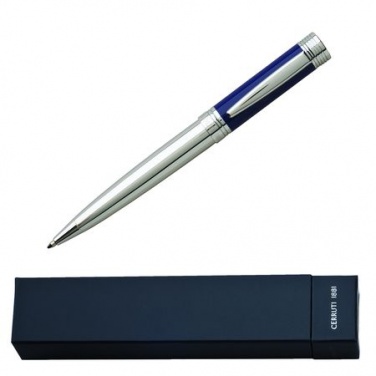 Logotrade promotional giveaways photo of: Ballpoint pen Zoom Azur, blue