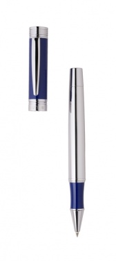 Logotrade business gift image of: Rollerball pen Zoom Azur, blue