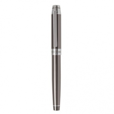 Logotrade promotional giveaway picture of: Rollerball pen Heritage gun, grey