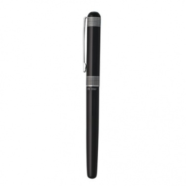 Logo trade promotional products picture of: Fountain pen Mesh, black