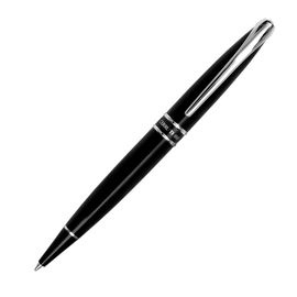 Logotrade advertising product image of: Ballpoint pen Silver Clip, black