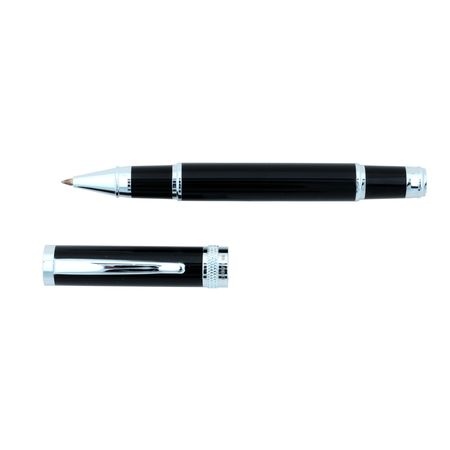 Logo trade promotional giveaway photo of: Rollerball pen Focus, black