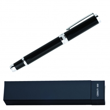 Logo trade advertising product photo of: Rollerball pen Focus, black