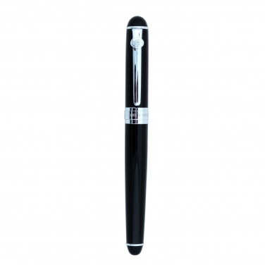 Logo trade promotional merchandise picture of: Rollerball pen West, black