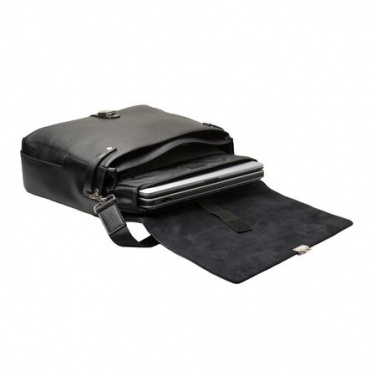 Logo trade promotional merchandise photo of: Document bag Escape, black