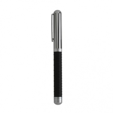 Logotrade promotional giveaways photo of: Rollerball pen Uuuu Homme, black