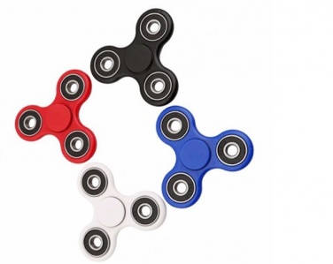 Logo trade promotional items image of: Fidget Spinner red