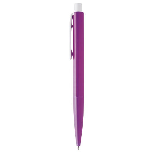 Logo trade promotional product photo of: Plastic ball pen FARO, purple