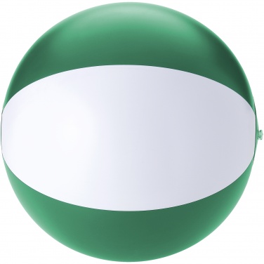 Logo trade promotional gift photo of: Palma solid beach ball, green