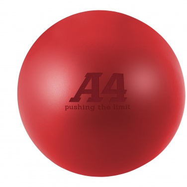 Logotrade business gift image of: Cool round stress reliever, red