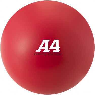 Logotrade promotional merchandise photo of: Cool round stress reliever, red