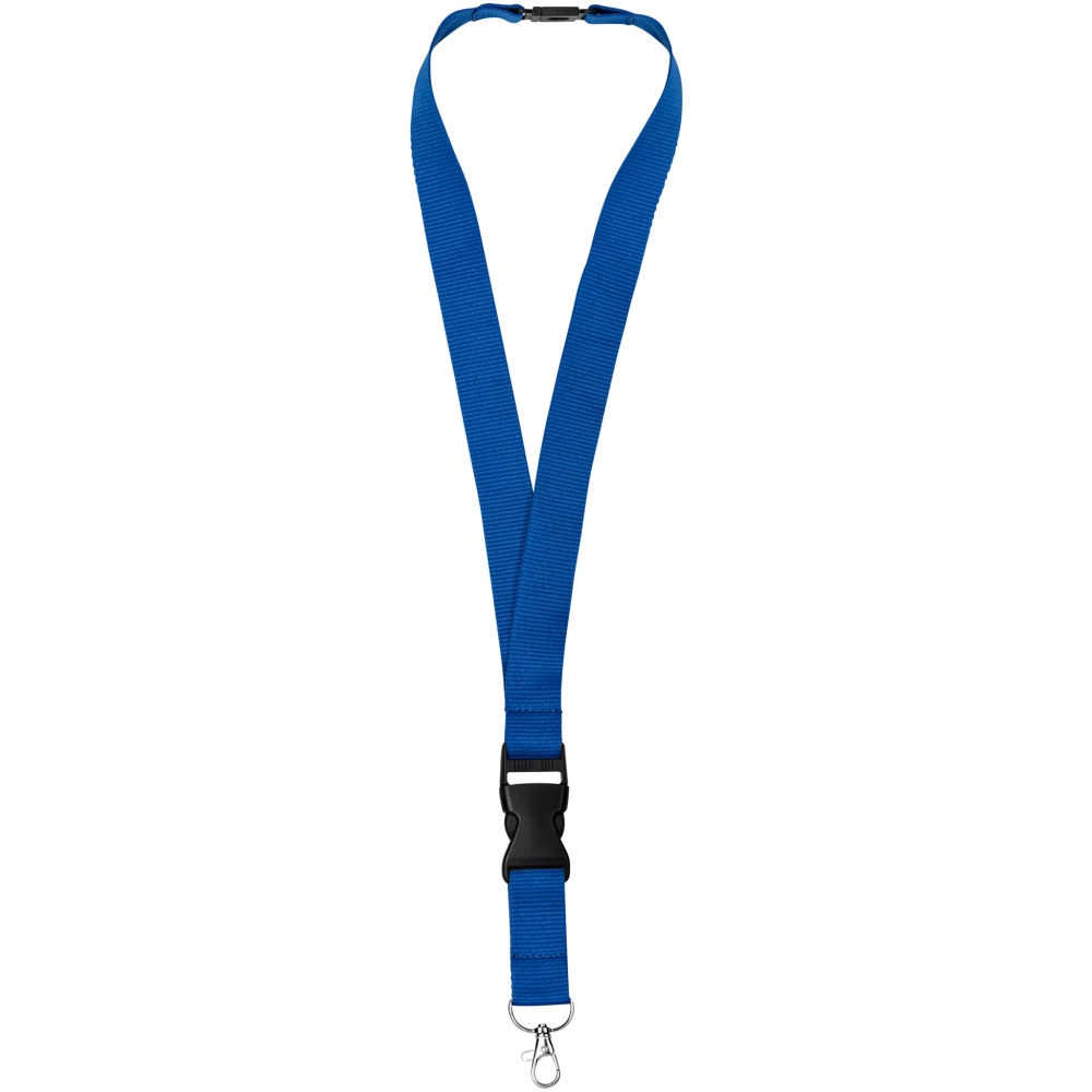 Logotrade promotional giveaways photo of: Yogi lanyard, blue