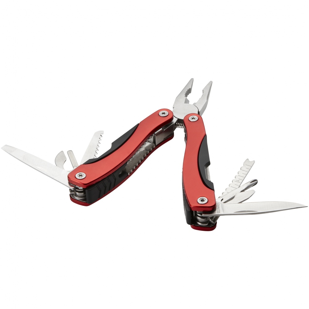 Logotrade promotional product image of: Casper 11-function multi tool, red