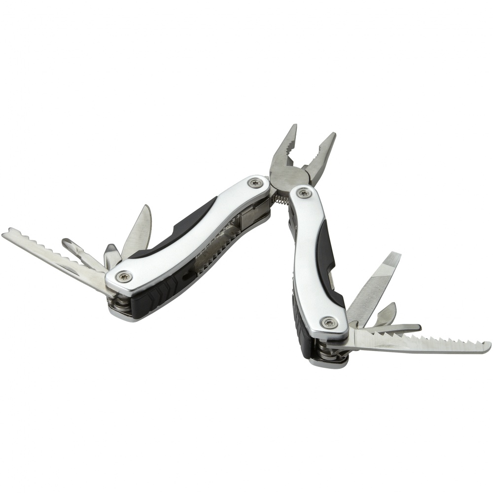 Logo trade corporate gifts image of: Casper 11-function multi tool, silver