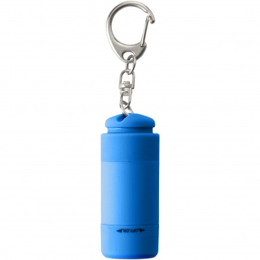 Logo trade promotional item photo of: Avior rechargeable USB key light, blue