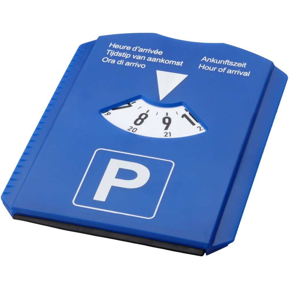 Logotrade corporate gifts photo of: 5-in-1 parking disk, blue