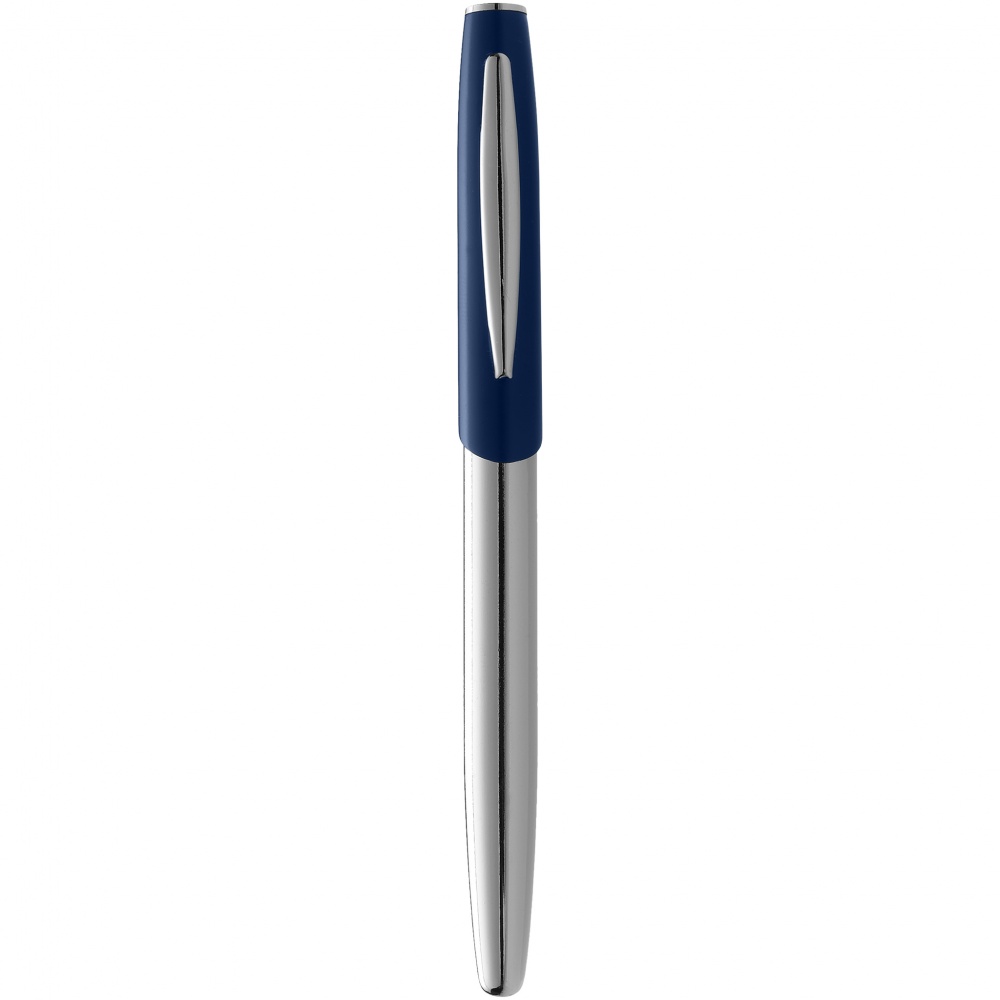 Logotrade promotional merchandise picture of: Geneva rollerball pen, dark blue