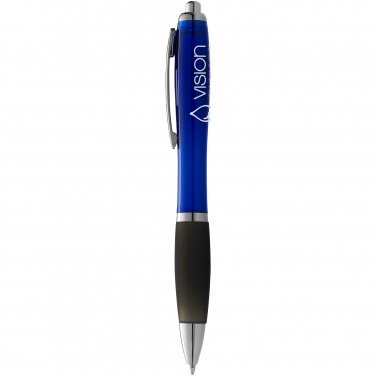 Logotrade promotional item picture of: Nash ballpoint pen, blue