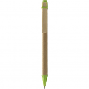 Logo trade promotional gifts image of: Salvador ballpoint pen, light green